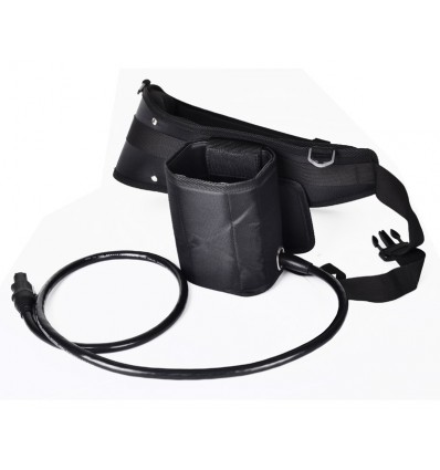 _Batteriholder + bælte til Zomax havemaskiner