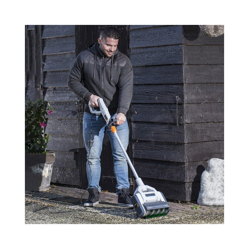 Maxxbrush 230 volt terrasserenser med børste