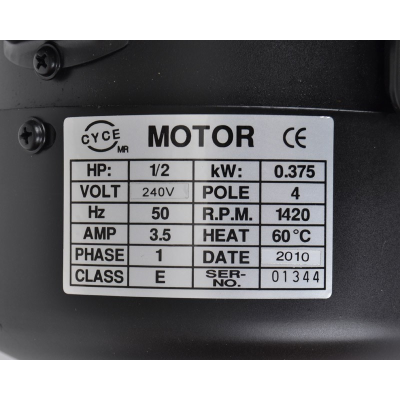 _Elmotor til metalbåndsav MBS150F/FH