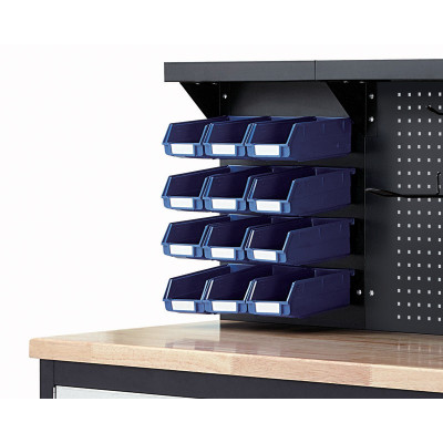Værkstedsvogn + arbejdsbord 215 cm