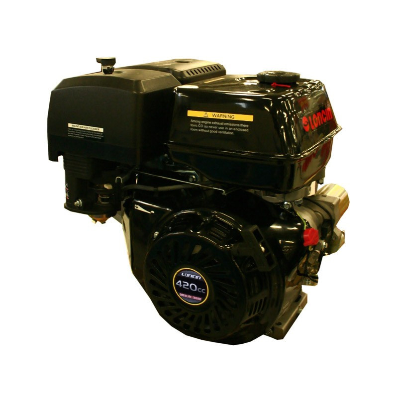 15 hk benzinmotor 25 mm aksel + elstart