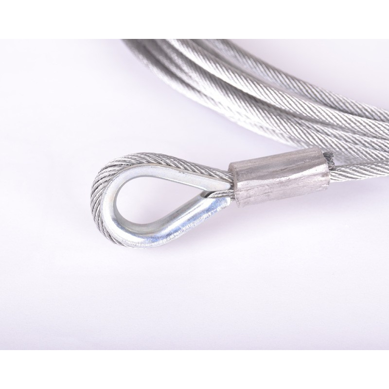 Wire 8 meter til elektrisk ladkran