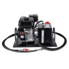 Hydraulikstation med 6,5 hk motor og tank