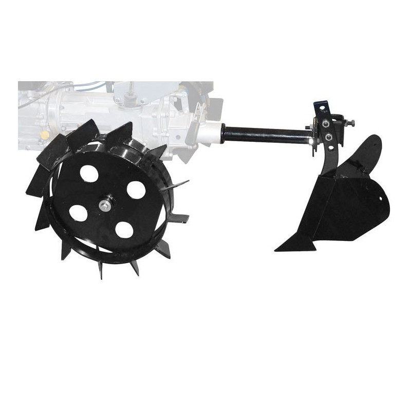 Plov og hjul til MF360 havemaskine