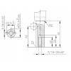 13,5 hk Loncin motor med lodret aksel