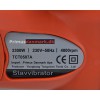 Stor Stavvibrator professionel + 4 meter slange