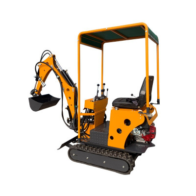 Minigraver 15 hk - drejelig arm - 15 hk benzinmotor