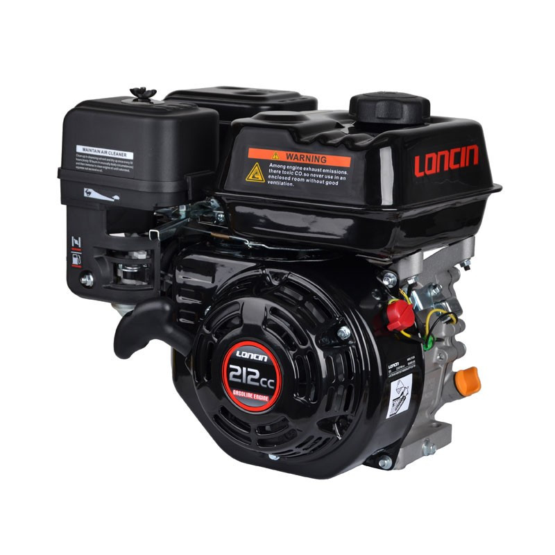 7 hk Loncin Benzinmotor - 19 mm aksel
