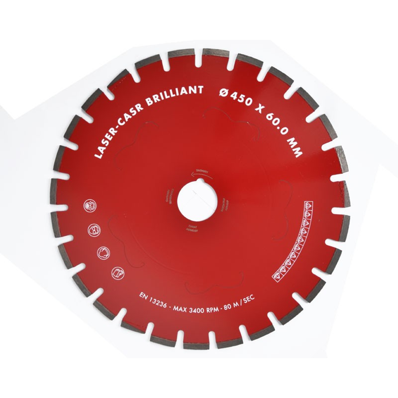 450 mm diamantskive "åben" universal