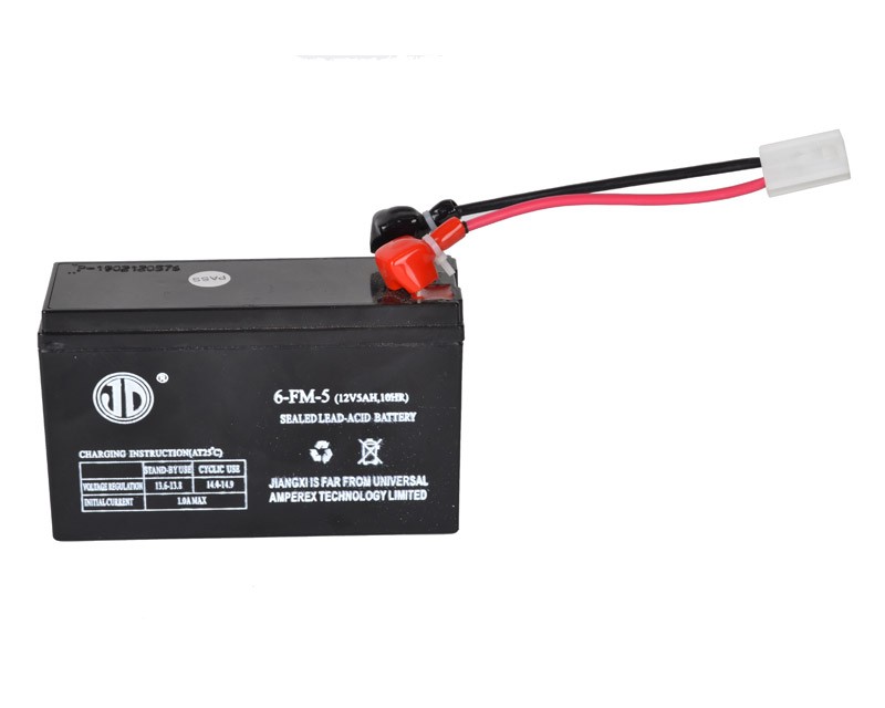 Feed på Præferencebehandling Koncentration Batteri 12 volt 5 Ah til FME digitale generatorer
