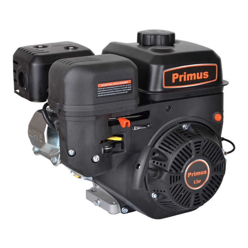 15 hk benzinmotor med 25,4 mm aksel