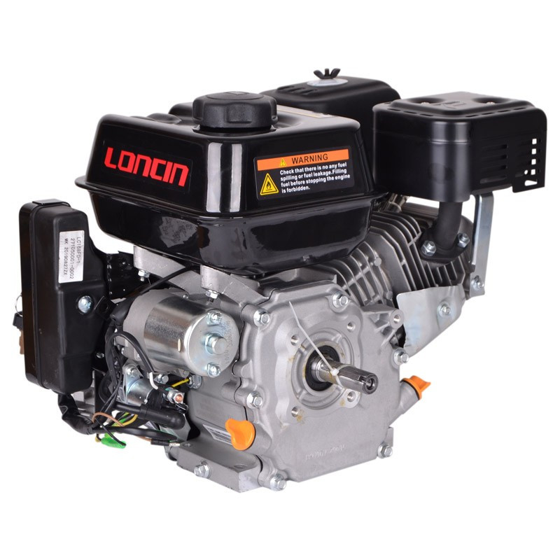 7 hk Loncin Benzinmotor - 19 mm aksel