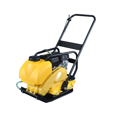 Pladevibrator 80 kg - med vandtank til asfalt