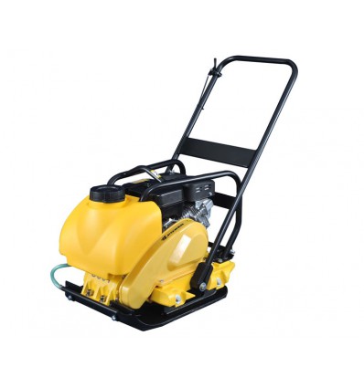 Pladevibrator 80 kg - med vandtank til asfalt