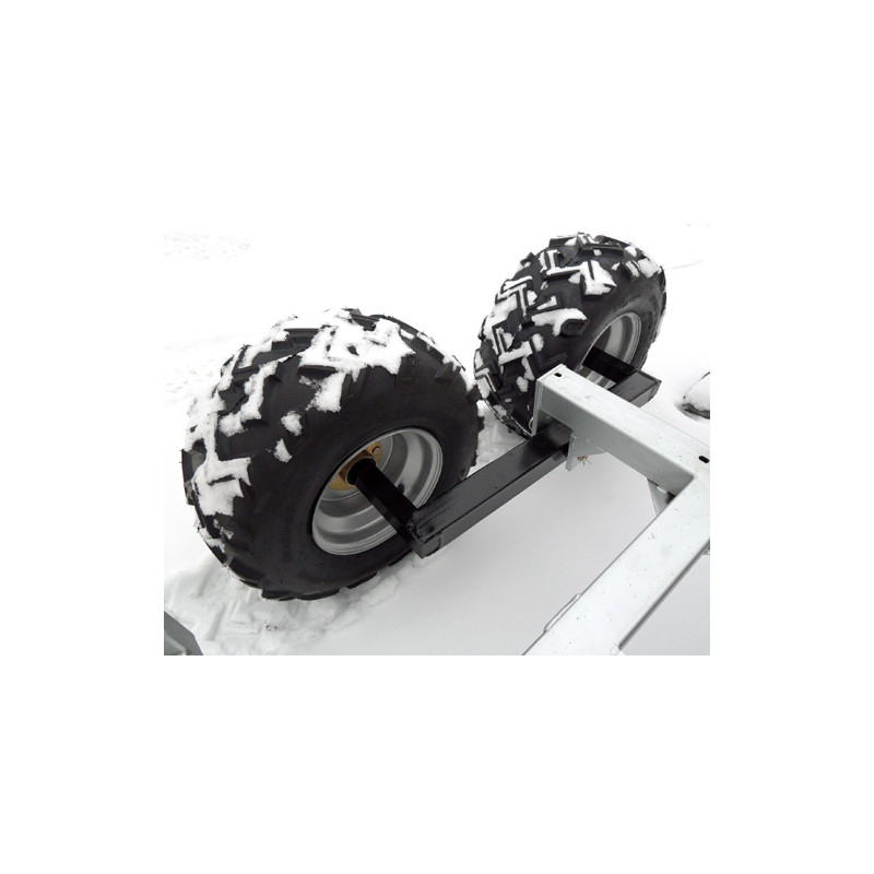 Skovvogn 1500 kg med kran