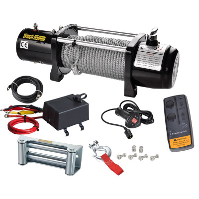 Trækspil 12 volt 3856 kg m/trådløs fjernbetjening