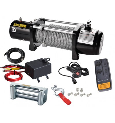 Trækspil 12 volt 3856 kg m/trådløs fjernbetjening