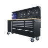 Værkstedsvogn + arbejdsbord 215 cm