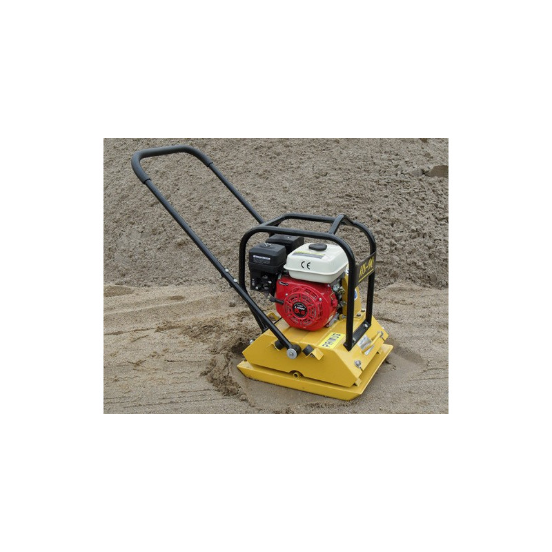 Pladevibrator 92 kg  m/Lifan motor og gummiplade