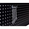 Krog - enkelt - 69 mm - til hulplade (10 x 10 mm) + værkstedsvogn