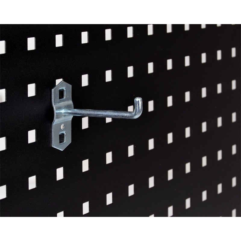 Krog - enkelt - 69 mm - til hulplade (10 x 10 mm) + værkstedsvogn