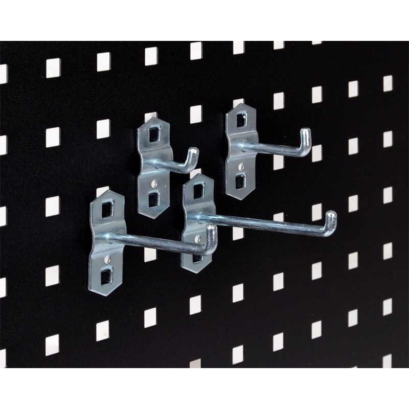 Krog - enkelt - 69 mm - til hulplade (10 x 10 mm) + værkstedsvogn