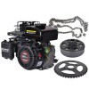 Go-kart start kit 5,5 hk motor + slyngkobling + kæde