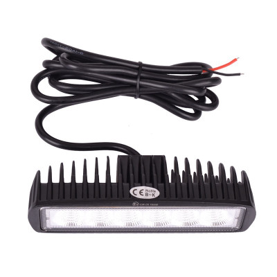 Arbejdslampe LED 18 watt smal - stor spredning af lys
