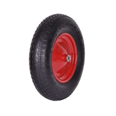 Hjul til trillebør Ø12 mm - bredde 80 mm