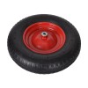 Hjul til trillebør Ø12 mm - bredde 80 mm