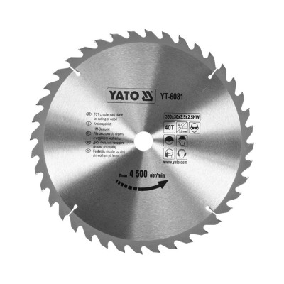Yato 350x30x3,5 mm savklinge 40 tands