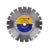 350 x 25,4 mm diamantklinge til asfalt