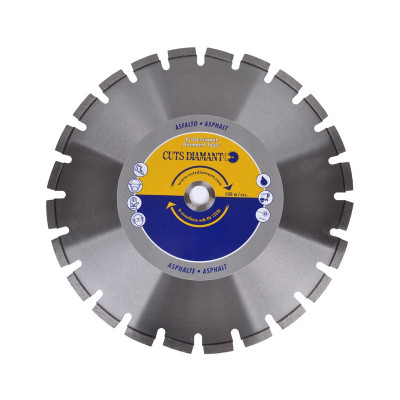 400 x 25,4 mm diamantklinge til asfalt