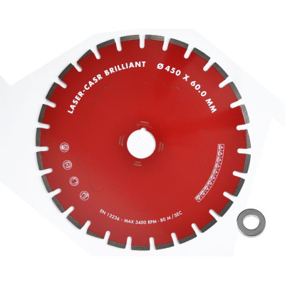 450 mm diamantskive "åben" universal
