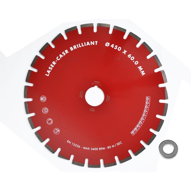 450 mm diamantskive "åben" universal