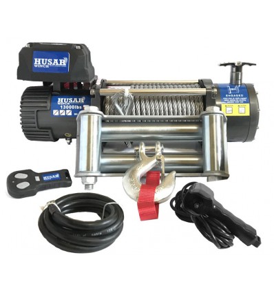 Trækspil 12 volt 5900 kg m/trådløs fjernbetjening