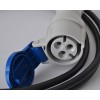 250 cm kabel med schuko-han og CEE-hun stik