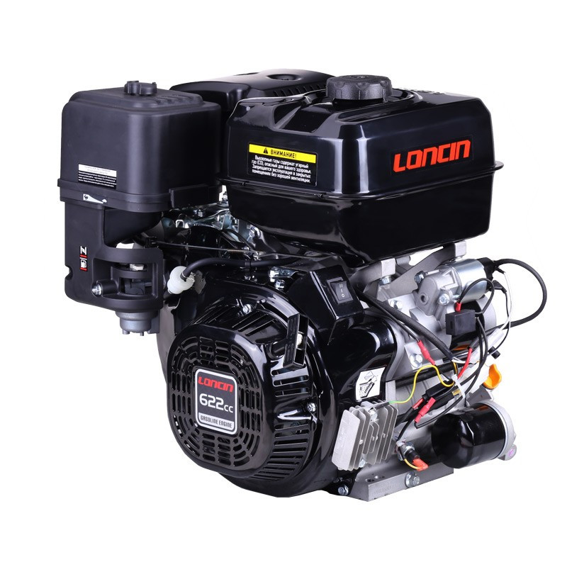 37 hk Loncin motor med 36,5 mm aksel