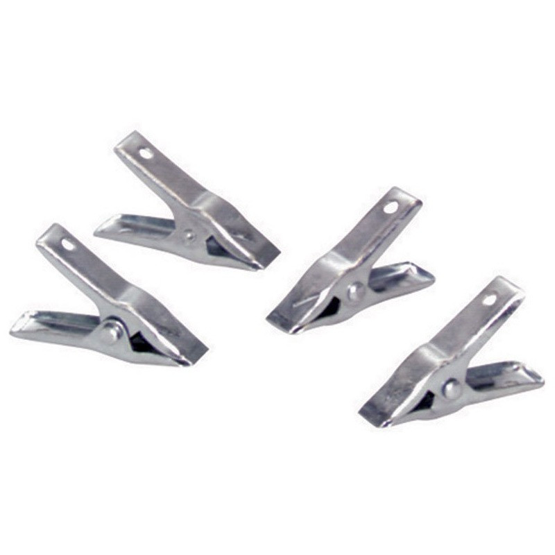 Metal limklemmer - 50 mm - 4 stk.