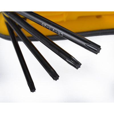 Torx sæt - folde model - 7 størrelser
