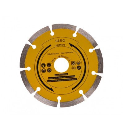 125 mm diamantklinge "åben" FERM