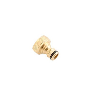 Hanekobling - 3/4'' - messing - indvendig gevind