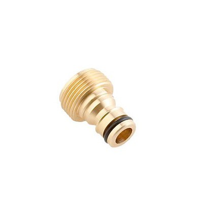 Gevindstuds - 3/4'' - messing - udvendig gevind