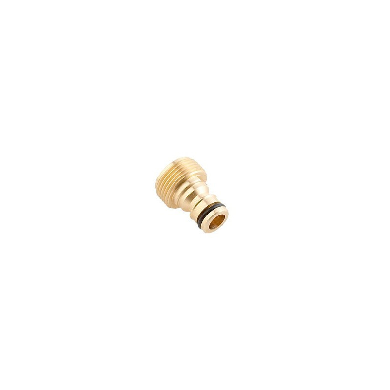 Gevindstuds - 3/4'' - messing - udvendig gevind