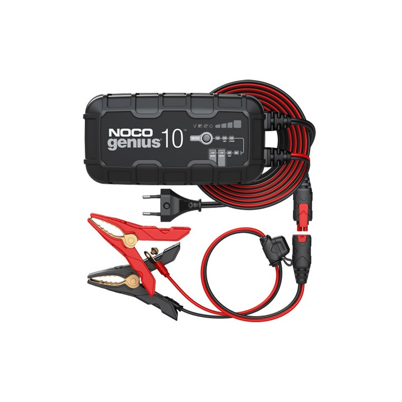 Noco Genius 10 Batterioplader til 6 og 12 volt - 10000 mA