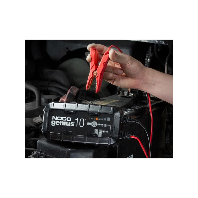 Noco Genius 10 Batterioplader til 6 og 12 volt - 10000 mA