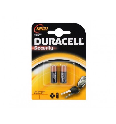 2 stk. 12 volt 23A Duracell batterier