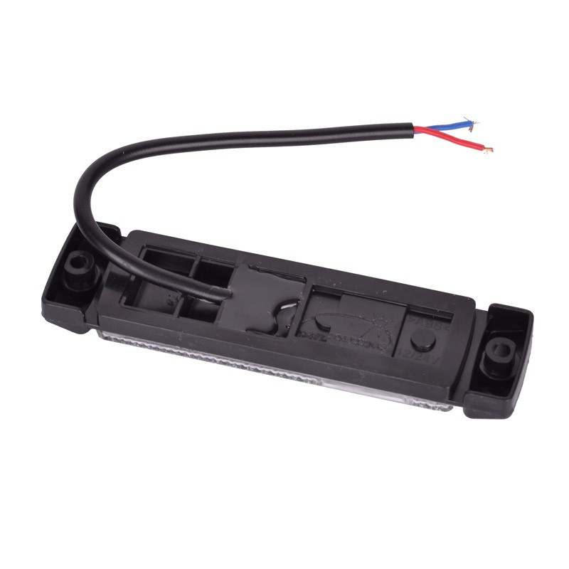 Sidemarkeringslampe - Hvid - 1,5 watt - 12/24 volt