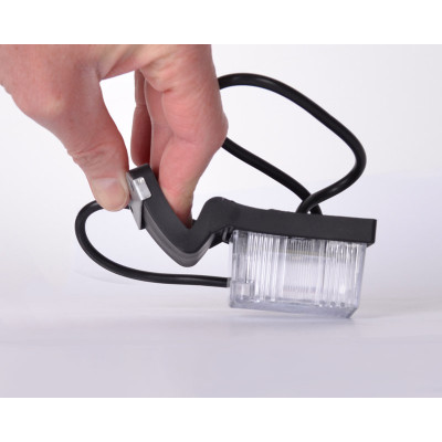 Sidemarkeringslampe - Hvid - 2 watt - 12/24 volt