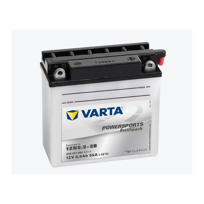 Varta Batteri 12 volt 5,5 Ah